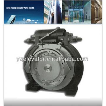 elevator traction machine, elevator gearless machine, gearless traction machine