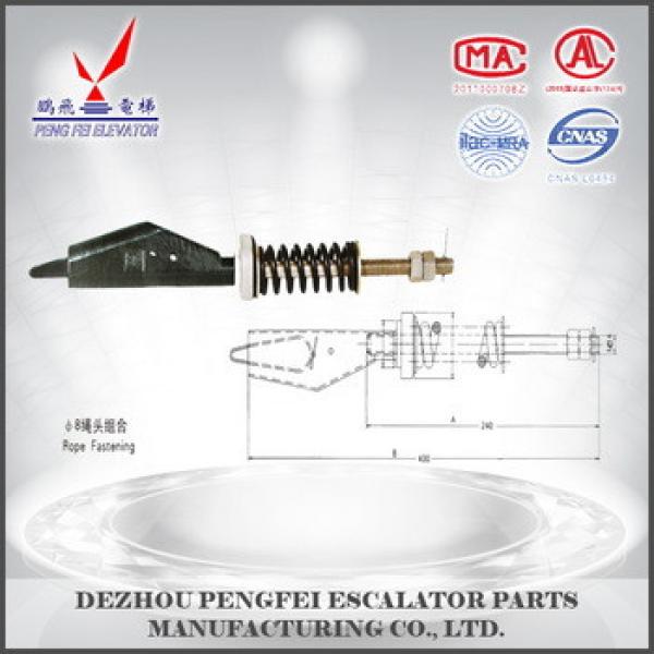 Elevator components , elevator sevice tools: diameter 8 rope fastening/different models rope fastening #1 image