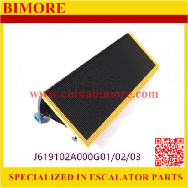 J619102A000G03 ESCALATOR Stainless Steel Step for Mitsubishi #1 image