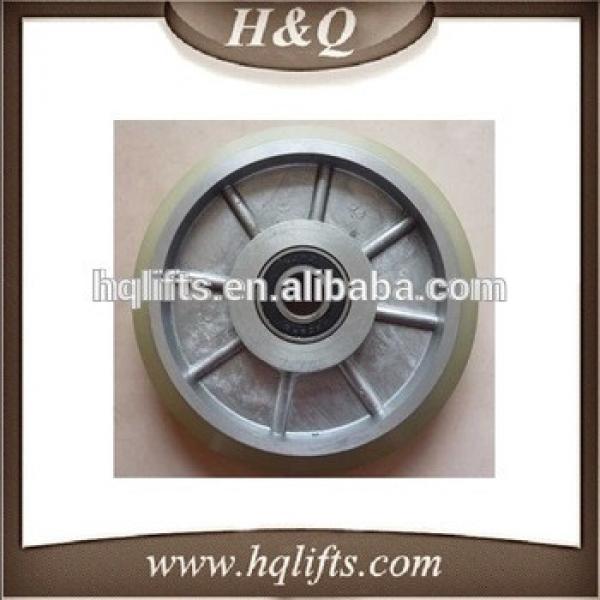 thyssen elevator guide shoe 210*16,thyssen elevator roller guide shoe roller #1 image